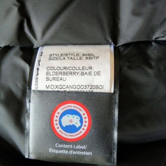 BRAND NEW Canada Goose Women Size XS Rosemont Parka in Elderberry, BNWT - Picture 9 of 10